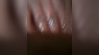 Fat bushy snatch squirting orgasm