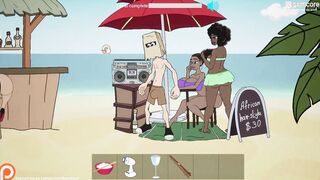 Fuckerman - Island boy Anal interracial Double Penetration Sex on the