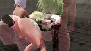 【SEX+SEX-VIBRATOR-MMD】Gumi - #SELFIE【R-18】