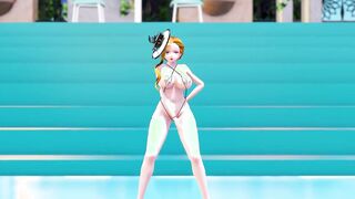 mmd r18 pool party kancolle she is a best fucker 3d anime