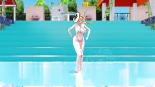 mmd r18 pool party kancolle she is a best fucker 3d anime