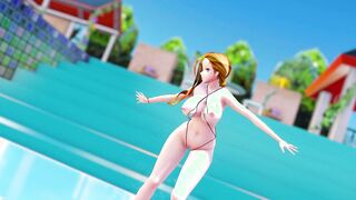 mmd r18 pool party kancolle she is a best fucker 3d anime