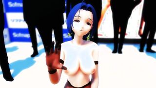 MMD r18 Stocking photo session 04 Idol master 3d cartoon