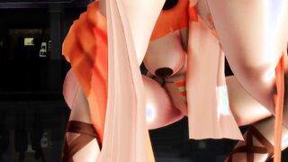 【MMD】Kokoro-chan & Rare-sama - Cakeface【R-18】
