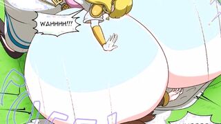 Zelda Milky Titted Growth - Expansion animated comic