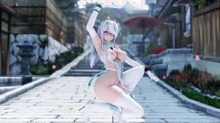 【MMD R-eighteen SEX DANCE】HAKU GODDESS CHINA PRINCESS LOVELY SWEET LOVELY BOOTY [BY] Orion DobleDosis