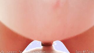 My pregnant date sits on my penis, her snatch is so tight I cum instantly 