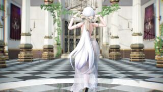 【MMD R-teen SEX DANCE】HAKU ARABIAN SUIT SEXY BEAUTY BUTT SWEET SATISFACTION TEMPTATION [BY] Orion DobleDosis