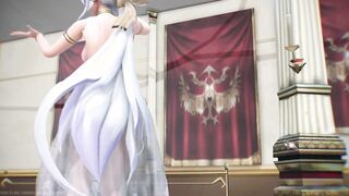 【MMD R-teen SEX DANCE】HAKU ARABIAN SUIT SEXY BEAUTY BUTT SWEET SATISFACTION TEMPTATION [BY] Orion DobleDosis