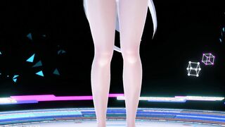 【MMD R-eighteen SEX DANCE】HAKU CUTIE CAT SWEET SUPER BUTT BEAUTY DANCE SHAKE IT [BY] Orion DobleDosis