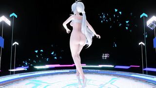 【MMD R-eighteen SEX DANCE】HAKU CUTIE CAT SWEET SUPER BUTT BEAUTY DANCE SHAKE IT [BY] Orion DobleDosis