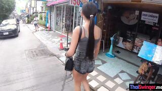 ThaiSwinger.me - Amateur thin oriental eighteen takes white friends big