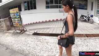 ThaiSwinger.me - Amateur thin oriental eighteen takes white friends big