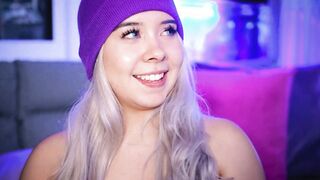 Goddess blonde decides to have sex with her college roommate