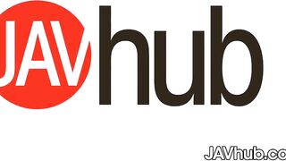 JAVHUB Tiny JAV cunt with mouth gets fuck hard and creampied