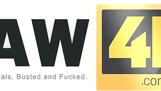LAW4k. Graffiti Women is caught by brutal policemen who banged!