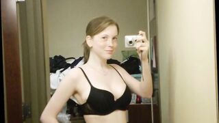 Redhead 19 year mature taking selfies