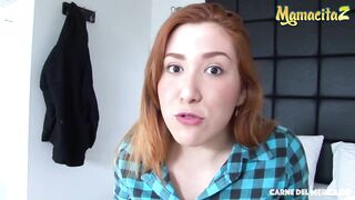 CarneDelMercado - Latina Red Head 18 Year Old Tricked Up Rides bbcs after Work -