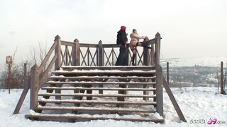 Real Czech Barely Legal Street Whore No Condom Outdoors Sex for