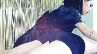 Rubs Brazil - Teenagers Babi do a happy ending strokes