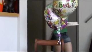 point of watch Birthday Jizzed in Hairy Vagina