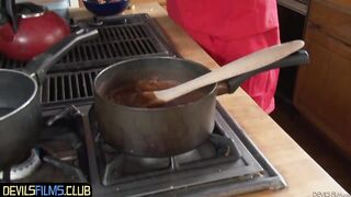 Filthy MILF taking big black cocks