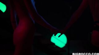 three lesbian anal lovers using a sex sex toy