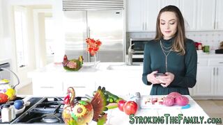 Milf and 18 year old year older into stepfamily foursome