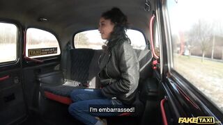 Fake Taxi into Spain with hot dark haired Scarlet Rebel and