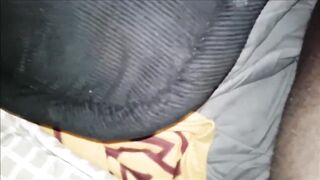 Licking his cock and he is fucking my snatch - Cuckold