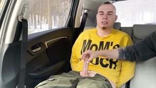 I was bound up into the vehicle and made to