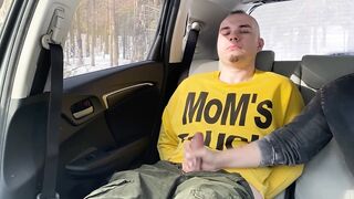 I was bound up into the vehicle and made to