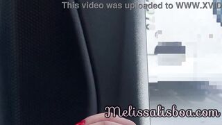 showing me off inside traffic a truck driver recognized me