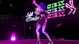 mmd r18 Seele Hibikase 3d anime