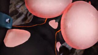 mmd r18 mating experiment with Mash turned inside a puppet Goberzerk go berserk 3d animated