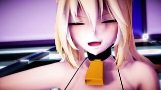 mmd r18 Saya Ghost Rule Bikini Take Off 3d cartoon