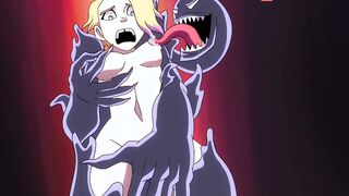 kkkkkkkkkkkSpider Gwen ghost spider x Venon rough fucked