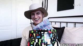 Audrey Madison is incredible sexy happy with the gift that she