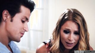 StraightTaboo.com - 18 Year Old loses virginity to BF and his stepaunt