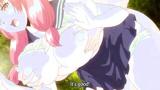 Alone on a lost island with four Vulgar Girls Teenie and Mom - Boy Meets Harem