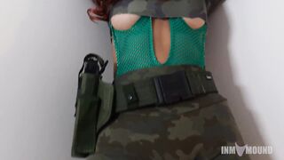Part one - Military women doing a rough and goddess