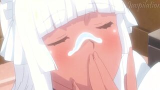 Animated Anime Wagaya no Liliana San into Bunny Costume Gets Screwed Until Jizzed