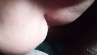 I gives him an oral while his ex-wife is away