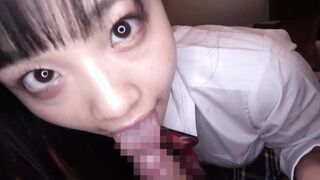 Japanese voluptuous 18 estrus more after she has her bushy