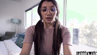 Maya Woulfe takes payback and boned Joanna's GF Aiden Ashley