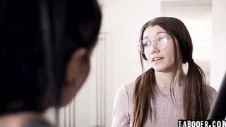 Maya Woulfe takes payback and boned Joanna's GF Aiden Ashley