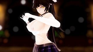 mmd r18 a princess become kings personal bimbo 3d animated