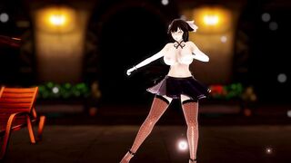 mmd r18 a princess become kings personal bimbo 3d animated