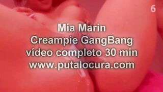 The Mexican with 17 cumshots into her twat, Mia Marin