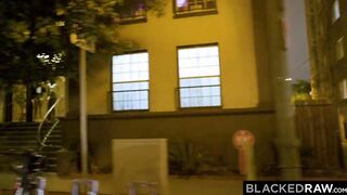 BLACKEDRAW Fan girls Mila & Nicole devour Anton's long bbc